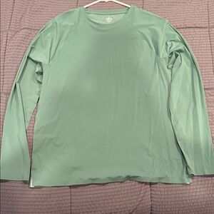 ALO Yoga Men's Mint Long Sleeve Tee